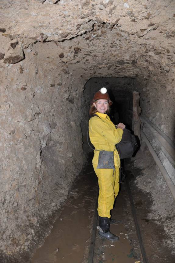 Entrando na Mina Rosário, em Potosí - Bolívia